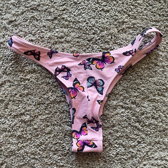 White Fox Pink Butterfly Bikini - Picture 7 of 7